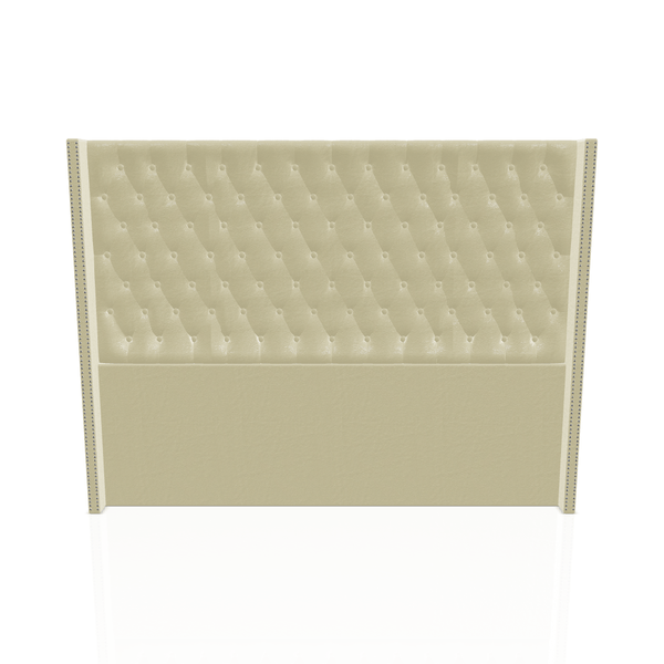 CABECERA PRINCE C.T ULTRA CUERO KING PERLA 58