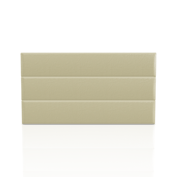 CABECERA LINEAL ULTRA CUERO QUEEN PERLA 58