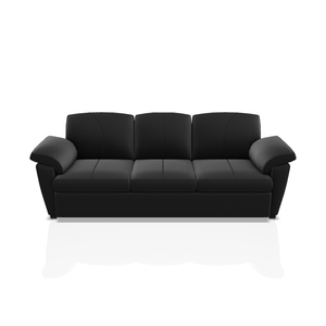 SOFA TREVOR ULTRA CUERO 3C NEGRO 02