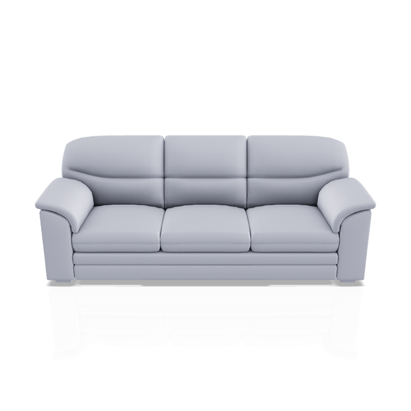 SOFA SANDERS ULTRA CUERO 3C SILVER 32