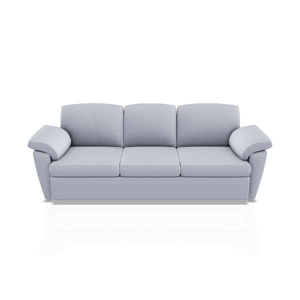 SOFA TREVOR ULTRA CUERO 3C SILVER 32
