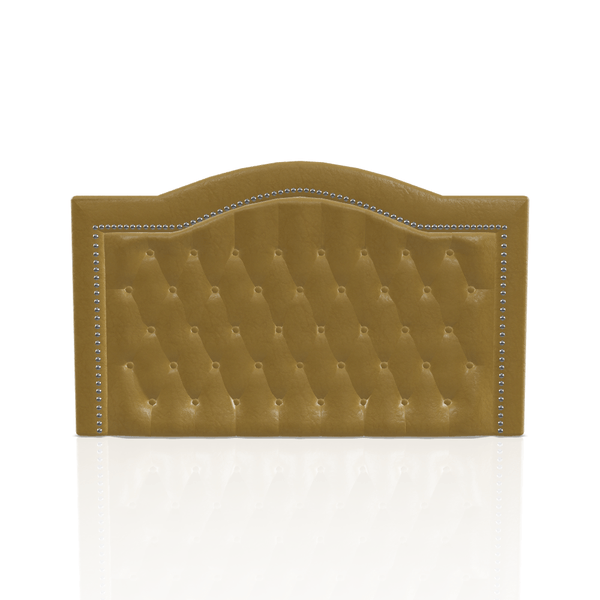 CABECERA PRINTELLA C.T ULTRA CUERO QUEEN TABACO 18