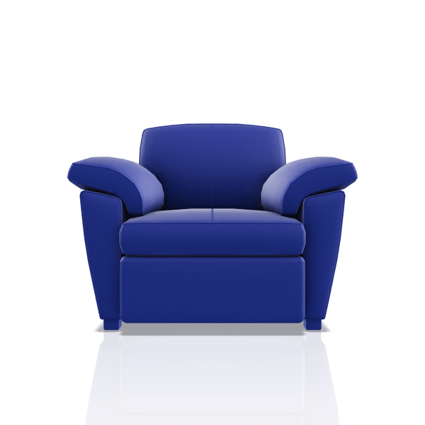 SOFA TREVOR ULTRA CUERO 1C ZAFIRO 13