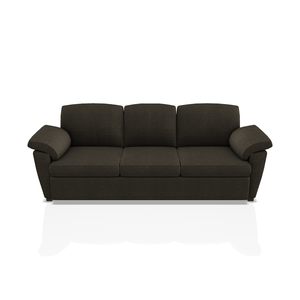 SOFA TREVOR TELA COUGAR 3C GRIS PLATA