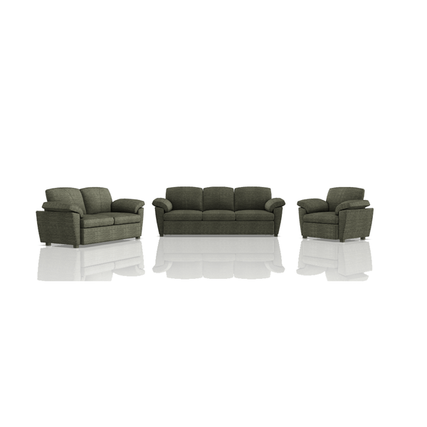 SOFA TREVOR TELA COUGAR 3C 2C 1C GRIS RATON