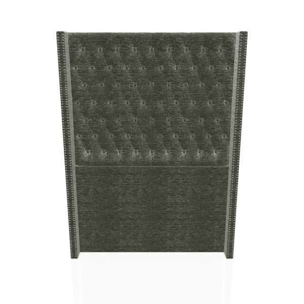 CABECERA PRINCE C.T TELA COUGAR 1.50 PLZ  GRIS RATON