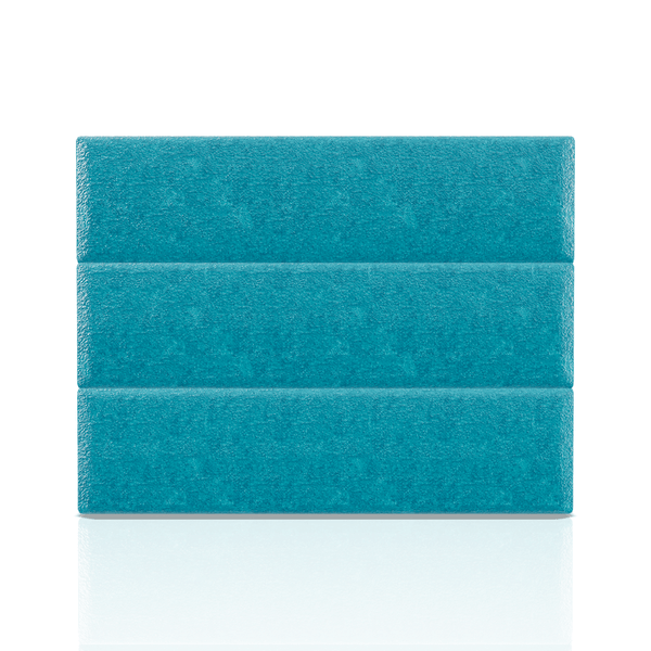 CABECERA LINEAL TELA MICROFIBRA ITALY 1.50 PLZ  TURQUESA