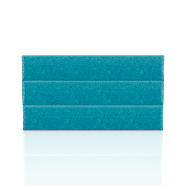 CABECERA LINEAL TELA MICROFIBRA ITALY QUEEN TURQUESA
