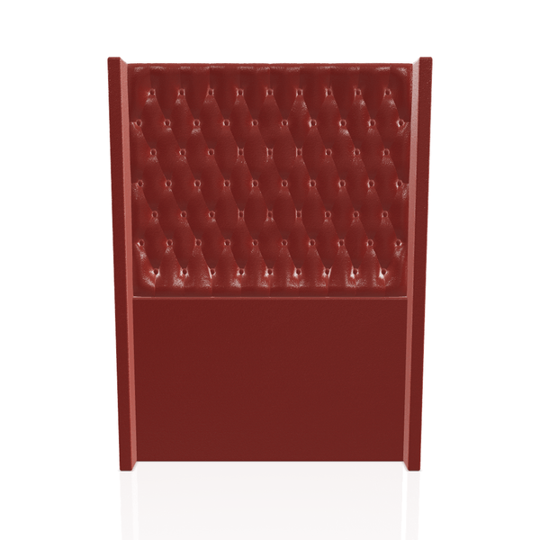 CABECERA PRINCE S.T ULTRA CUERO 1.50 PLZ  ROJO CARDENAL 37