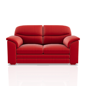 SOFA SANDERS ULTRA CUERO 2C ROJO CEREZA 27