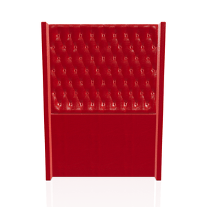 CABECERA PRINCE S.T ULTRA CUERO 1.50 PLZ  ROJO CEREZA 27