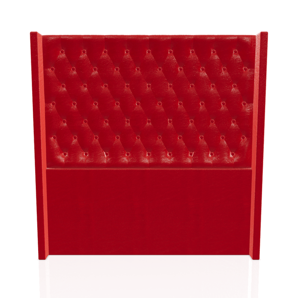 CABECERA PRINCE S.T ULTRA CUERO QUEEN ROJO CEREZA 27