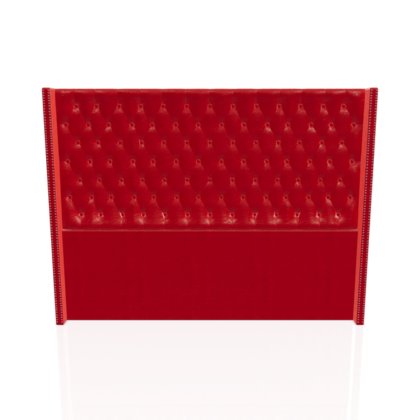 CABECERA PRINCE C.T ULTRA CUERO KING ROJO CEREZA 27