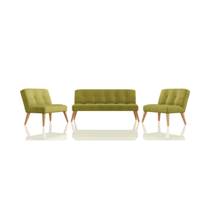 SOFA RACHEL SILVERTEX 3C 1C 1C PISTACHO