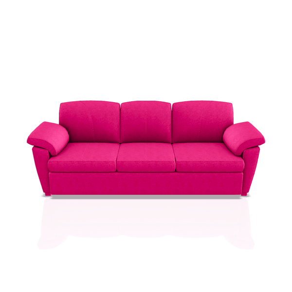 SOFA TREVOR TELA MICROFIBRA ITALY 3C FUCSIA