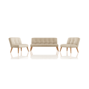 SOFA RACHEL SILVERTEX 3C 1C 1C SISAL
