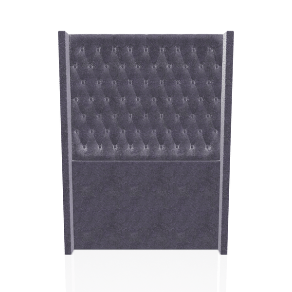 CABECERA PRINCE S.T TELA MICROFIBRA ITALY 1.50 PLZ  GRIS