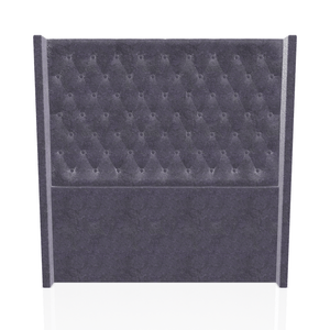 CABECERA PRINCE S.T TELA MICROFIBRA ITALY QUEEN GRIS