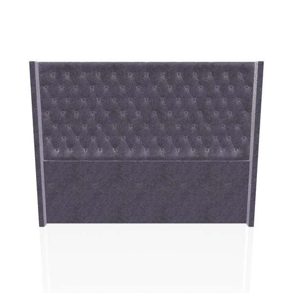 CABECERA PRINCE S.T TELA MICROFIBRA ITALY KING GRIS