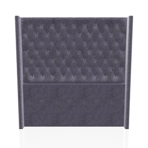 CABECERA PRINCE C.T TELA MICROFIBRA ITALY QUEEN GRIS