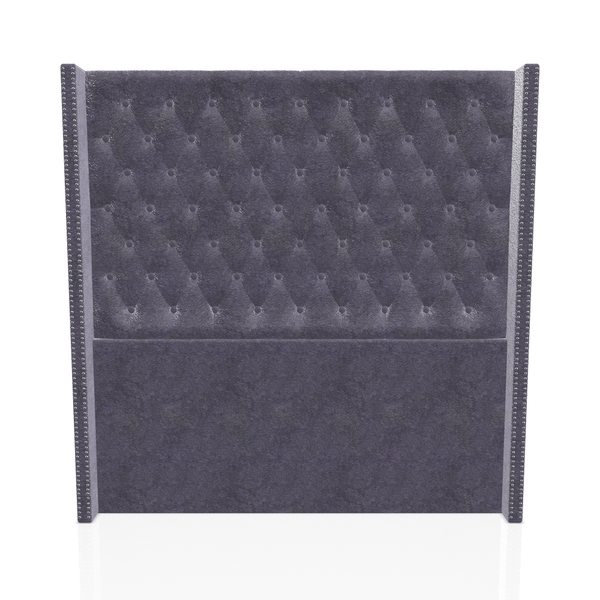 CABECERA PRINCE C.T TELA MICROFIBRA ITALY QUEEN GRIS
