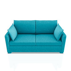 SOFA ALEX TELA MICROFIBRA ITALY 3C TURQUESA