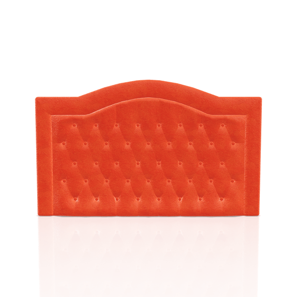 CABECERA PRINTELLA S.T TELA MICROFIBRA ITALY QUEEN NARANJA