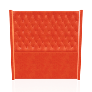 CABECERA PRINCE S.T TELA MICROFIBRA ITALY QUEEN NARANJA