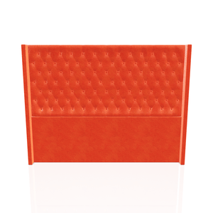 CABECERA PRINCE S.T TELA MICROFIBRA ITALY KING NARANJA