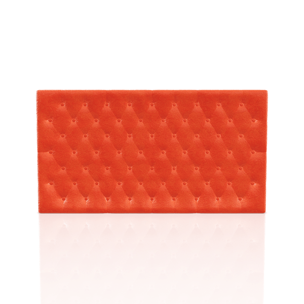 CABECERA PICANTO TELA MICROFIBRA ITALY QUEEN NARANJA