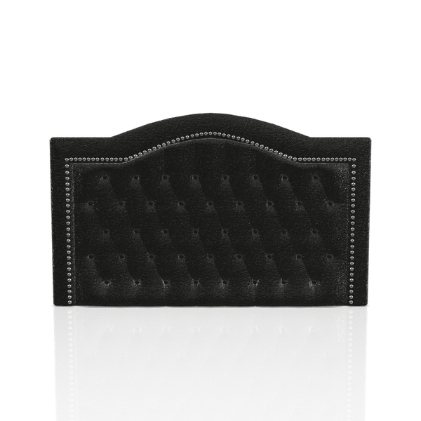 CABECERA PRINTELLA C.T TELA MICROFIBRA ITALY QUEEN NEGRO