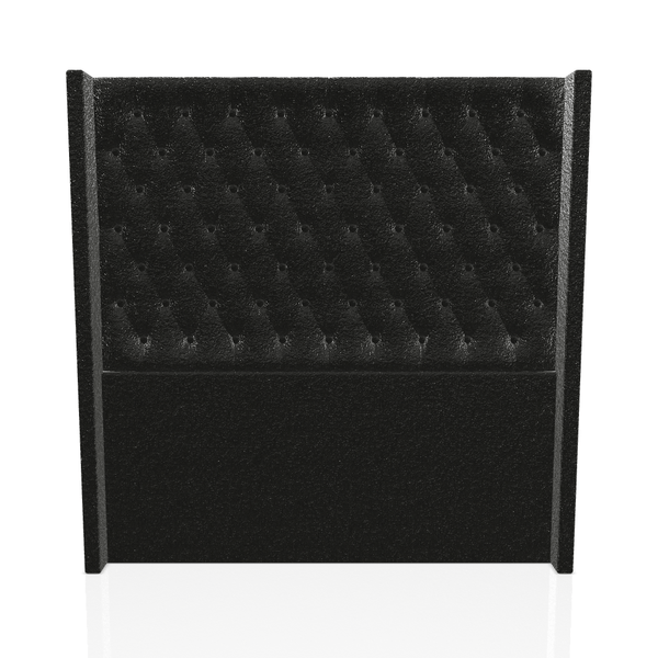 CABECERA PRINCE S.T TELA MICROFIBRA ITALY QUEEN NEGRO