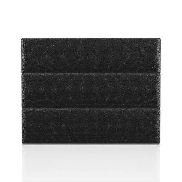 CABECERA LINEAL TELA MICROFIBRA ITALY 1.50 PLZ  NEGRO