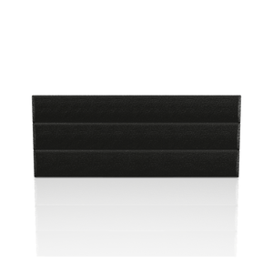 CABECERA LINEAL TELA MICROFIBRA ITALY KING NEGRO