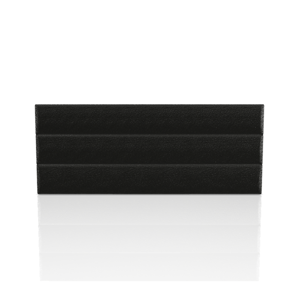 CABECERA LINEAL TELA MICROFIBRA ITALY KING NEGRO