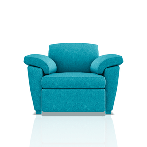 SOFA TREVOR TELA MICROFIBRA ITALY 1C TURQUESA