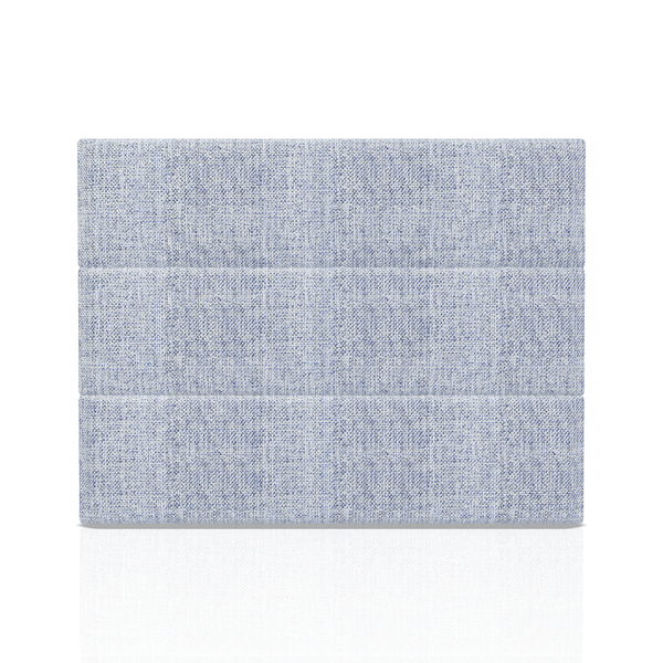 CABECERA LINEAL TELA ALPHA 1.50 PLZ AZUL ACERO