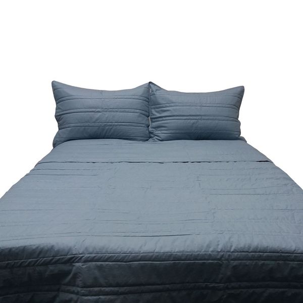 FREE HOME PREMIUM QUILT C/FDA 100%ALG 220H QUEEN ACERO (147262)