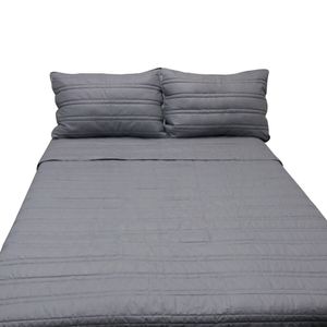 FREE HOME PREMIUM QUILT C/FDA 100%ALG 220H 2 PLZ GRIS (147264)