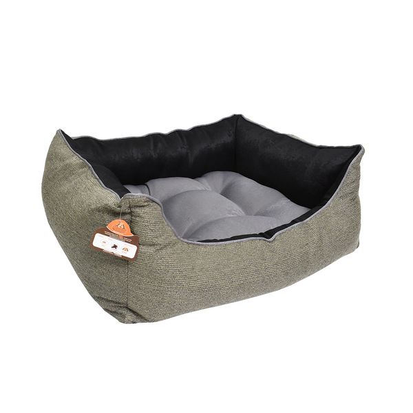 RUFFO CAMA MASCOTA CONFORT TELA MEDIANO VERDE