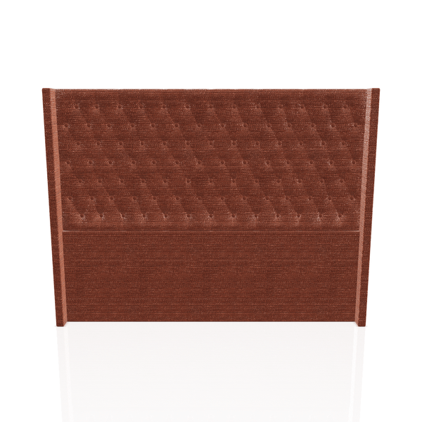 CABECERA PRINCE S.T TELA DENVER KING SEPIA