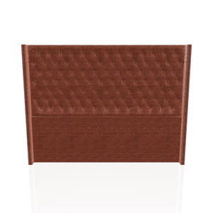 CABECERA PRINCE C.T TELA DENVER KING SEPIA