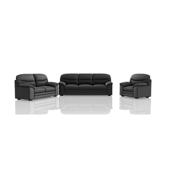 SOFA SANDERS BALI 3C 2C 1C GRIS OSCURO