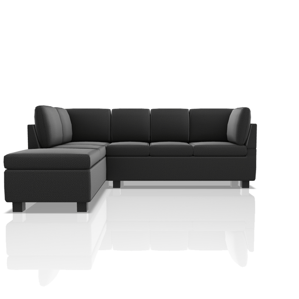 SOFA HARVY BALI SECCIONAL GRIS OSCURO