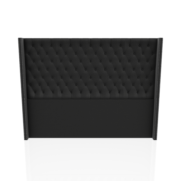 CABECERA PRINCE C.T BALI KING GRIS OSCURO