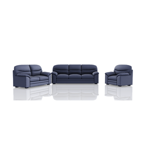 SOFA SANDERS BALI 3C 2C 1C AZUL OSCURO
