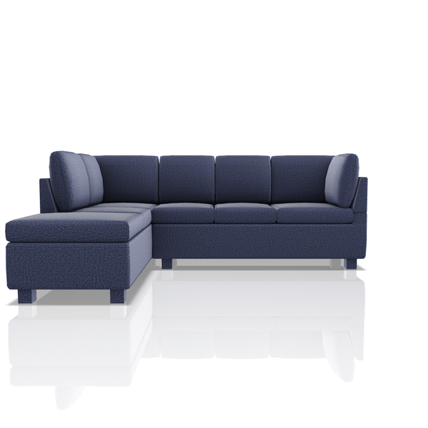 SOFA HARVY BALI SECCIONAL AZUL OSCURO