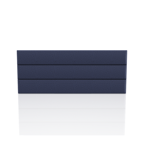 CABECERA LINEAL BALI KING AZUL OSCURO