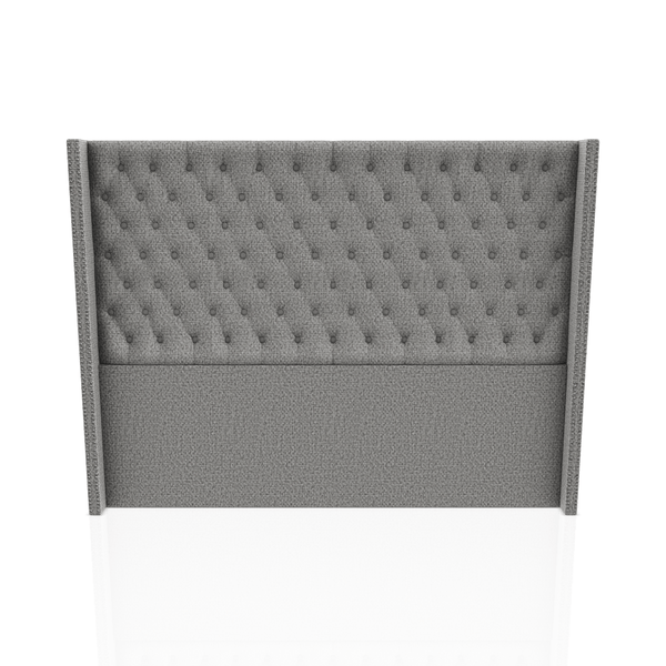 CABECERA PRINCE C.T BALI KING GRIS CLARO