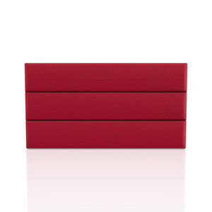 CABECERA LINEAL BALI QUEEN ROJO